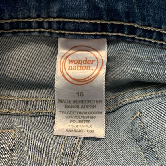 wonder nation brand blue jean short - Picture 3 of 3
